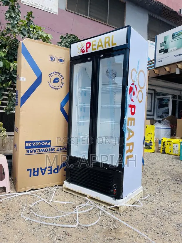 Extremely Cooling Pearl PVC 622 Double Door Fridge. · Photo 1