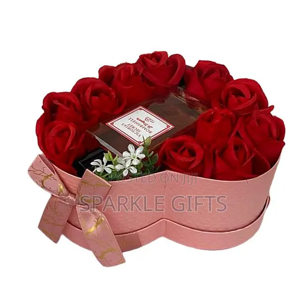 Elegant Rose Bouquet With Seductive Victoria's Secret Perfume · Photo 1