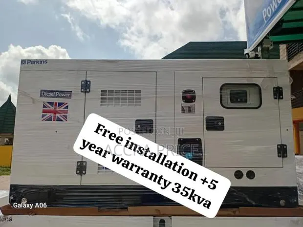 Unrivaled Perkins Diesel Genset 35kva With Large Fuel Tank · Photo 1