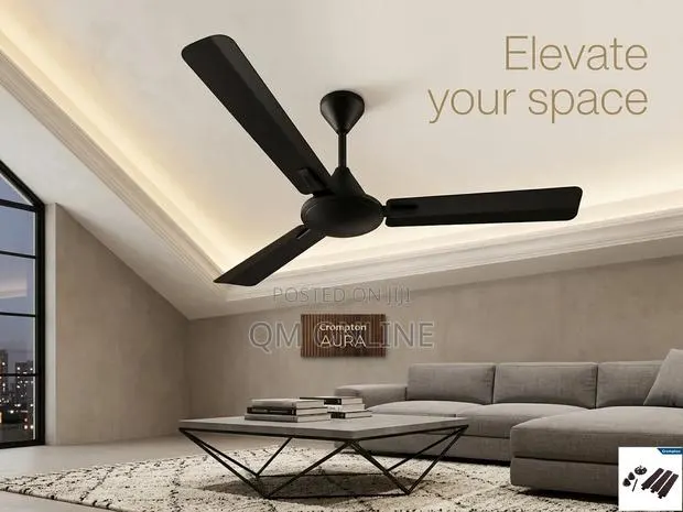 Matte Black Custom Ceiling Fans · Photo 1