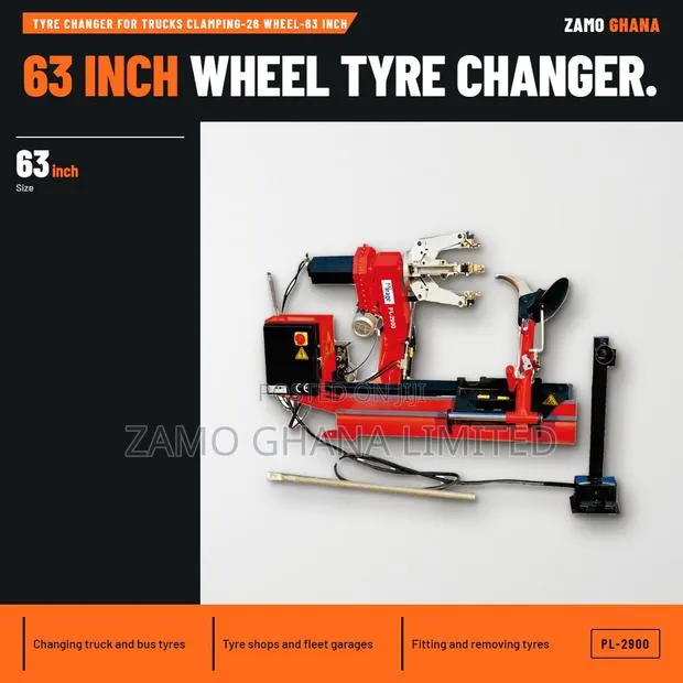 Tyre Changer for Trucks Clamping-26 Wheel-63 Inch - PL-2900 · Photo 1