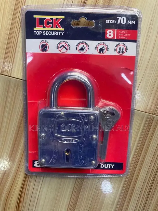 LCK Top Security Padlock – 70mm · Photo 1