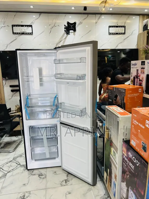 Energy Efficient Legacy Bottom Mount Freezer Fridge(Glass) · Photo 1