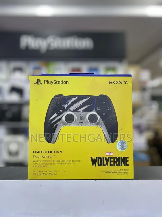 Dual Sense Controller Limited Edtion Wolvverine Ps5 · Photo 1