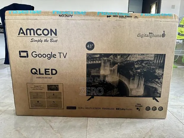 Amcon 43" Smart Google TV · Photo 1