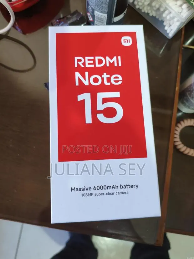 New Xiaomi Redmi Note 15 256 GB Black · Photo 1