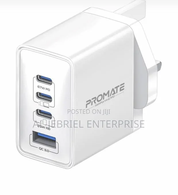 Promate 67W GaNFast Charger · Photo 1