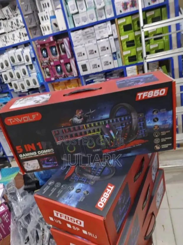 5in1 Wired Gaming Keyboard and Mouse Combo · Photo 1
