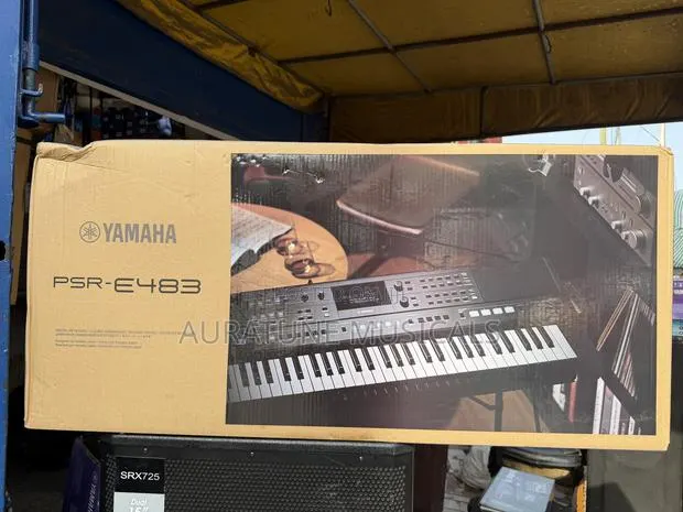 Yamaha PSR-E483 Is a 61-Key Electronic Keyboard · Photo 1
