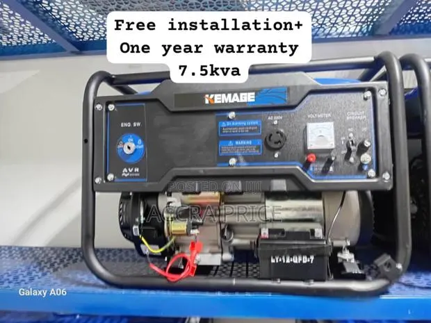 Energy King 7.5kva Kemage Petrol Generator Petrol Gen · Photo 1