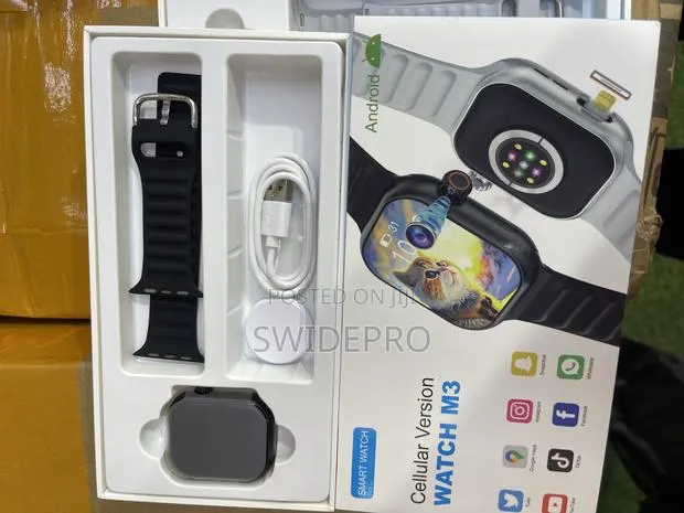 M3 Cellular Version Android Sim Slot Phone Watch · Photo 1