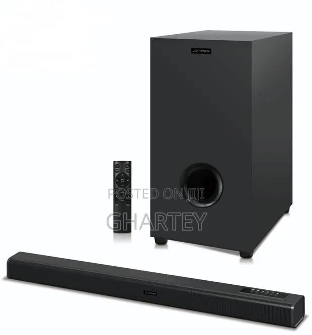 Jc Power 2.1 Soundbar System – Cinematic Sound, Deep Bass_ 60 Watts · Photo 1