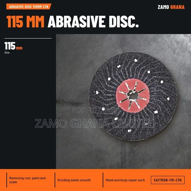 Abrasive Disc 115Mm C36 - SAITRON-115-C36 · Photo 1