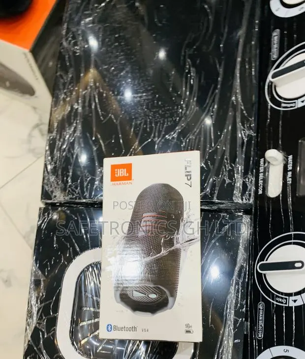 Genuine Sleek Bluetooth Portable JBL Flip 7 Speaker Black · Photo 1