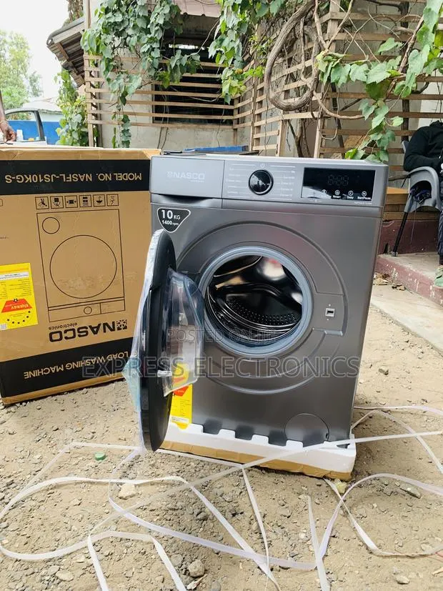 Nasco 11kg Front Load Full Auto Washing Machine Nas-11kg-Sbdinv · Photo 1