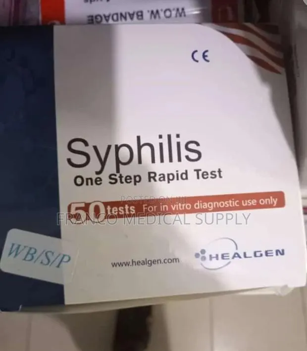 Syphilis Rapid Test (50p) · Photo 1