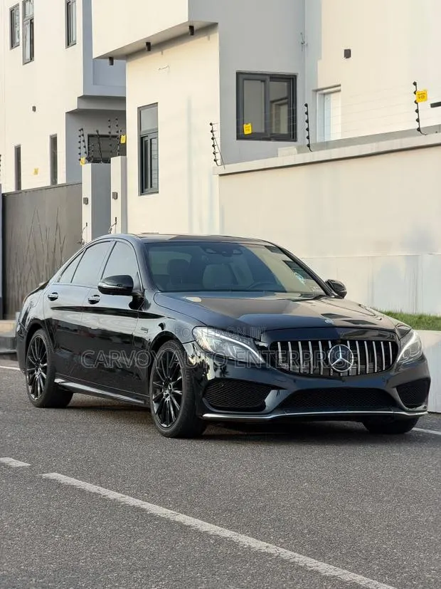 Mercedes-Benz C43 4Matic Sedan AWD (3.0L V6 9AM) 2018 Black · Photo 1