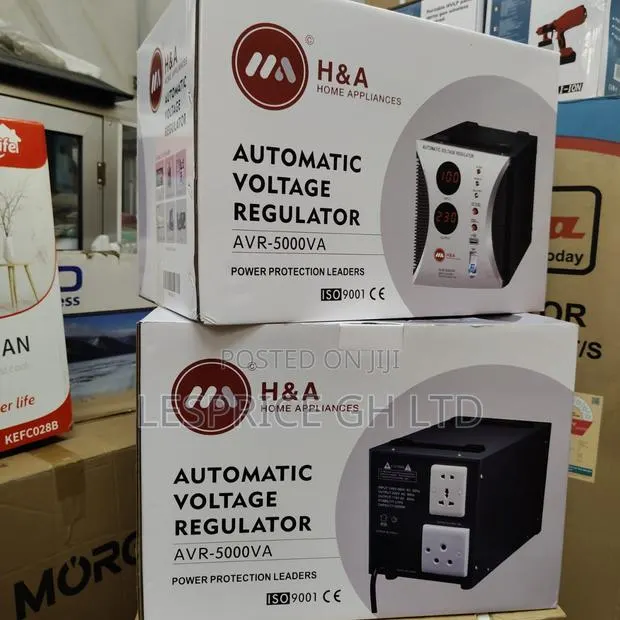 H A's Numero Uno 5000w Automatic Voltage Regulator · Photo 1