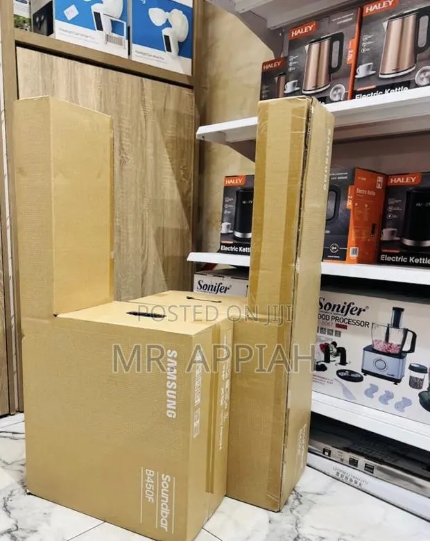 Samsung B450f 2.1channel Smart Wireless Sound Bar(Black). · Photo 1