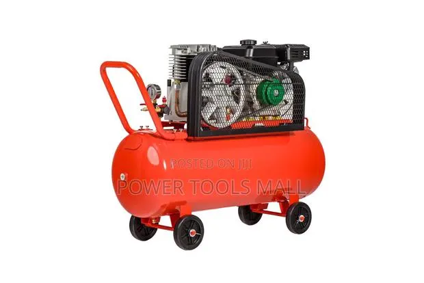 Bison Petrol Air Compressor 100L · Photo 1