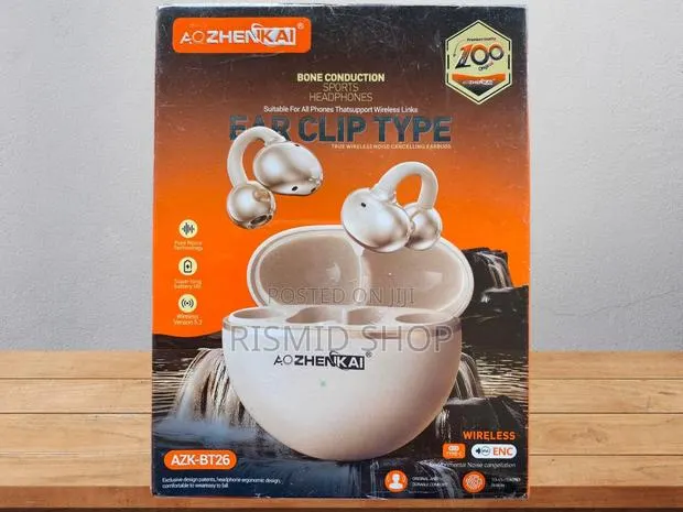 Ao Zhenkai Azk-Bt26 Wireless Ear Clip Earphones · Photo 1