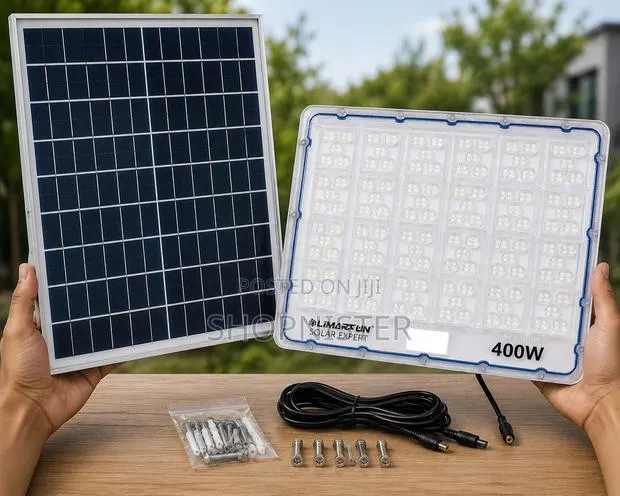 400w Solar Led Flood Light – Ip66 Waterproof · Photo 1