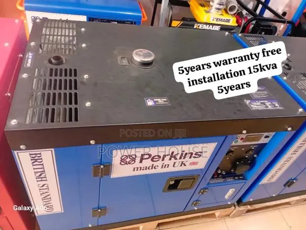 Lumina Aether 15kva 16500watts Diesel Perkins Generator · Photo 1
