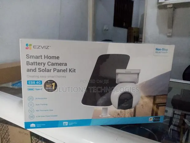 Eb8 4g- Smart Home Battery Powered Solar Panel Kit · Photo 1