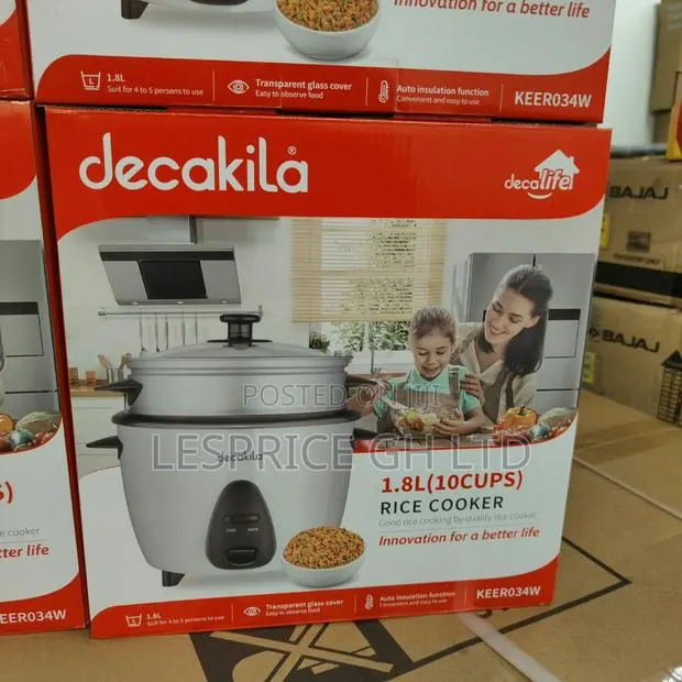 Life Made Easy With Our Flawless 1.5L Decakila Rice Cooker · Photo 1