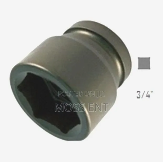 Drive Socket Short 12pt 3/4inch X 41mm - Absk60041-St001 · Photo 1