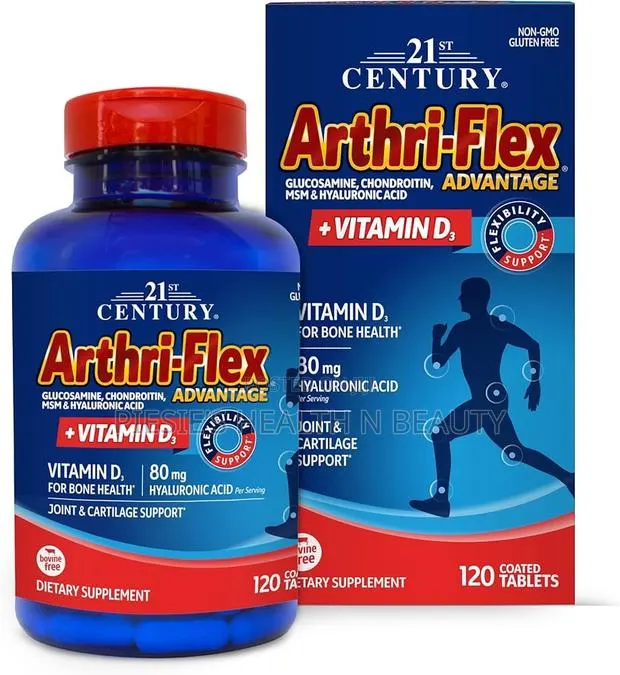 21st Century Arthri-Flex Advantage + Vitamin D3, 120 Coated Tablets · Photo 1