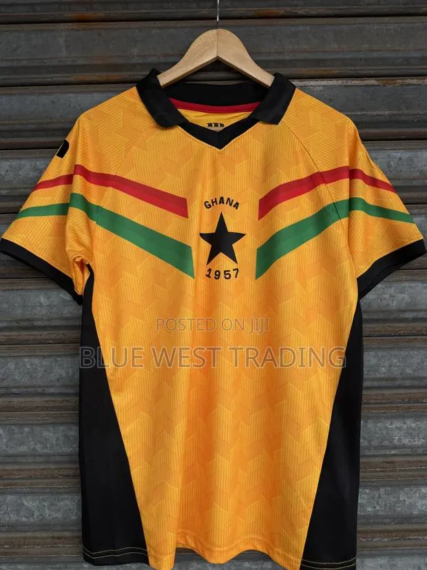 Ghana 1957 Retro Jersey _ Ghana Retro Jersey · Photo 1