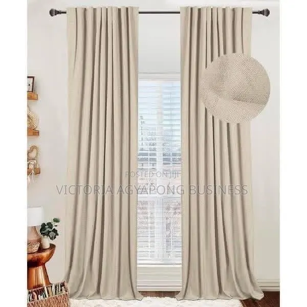 Cream Curtains Available