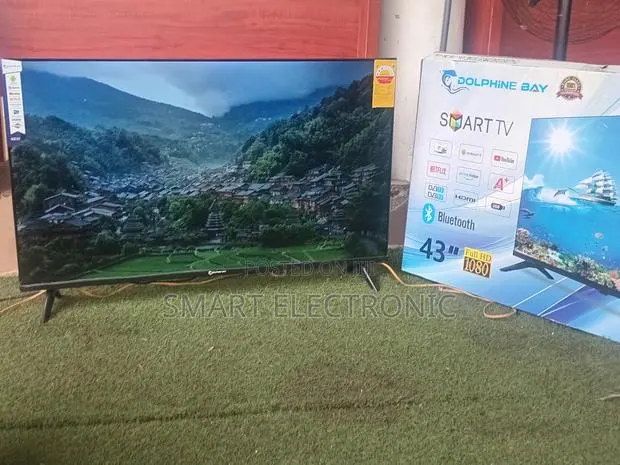 Dolphin Bay 43” Full HD Smart LED TV Stylish Design Entertainment · Photo 1