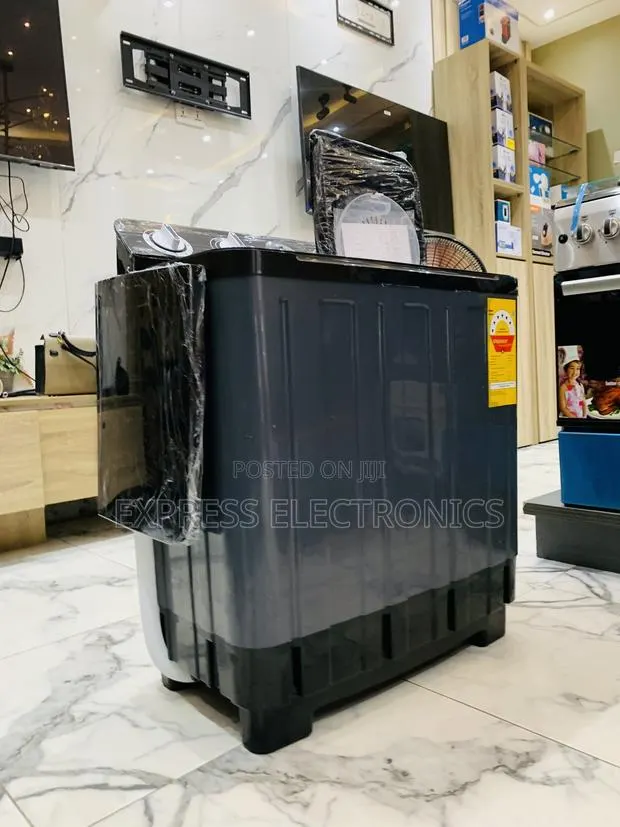 Best at Store Nasco 7kg Black Semi-Auto Twin Tub WM (Model:NAS-07-Tw) · Photo 1