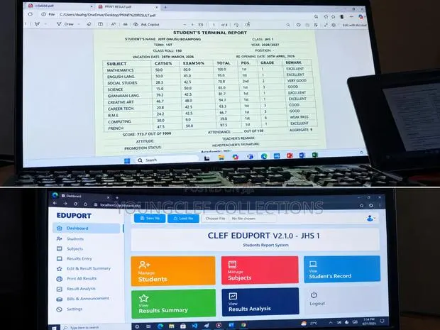 EduPort Student's Report Generator · Photo 1