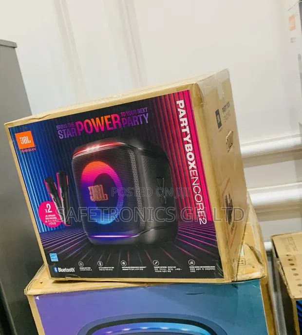 Lastest New JBL Partybox Encore 2 Party Speaker - Black · Photo 1