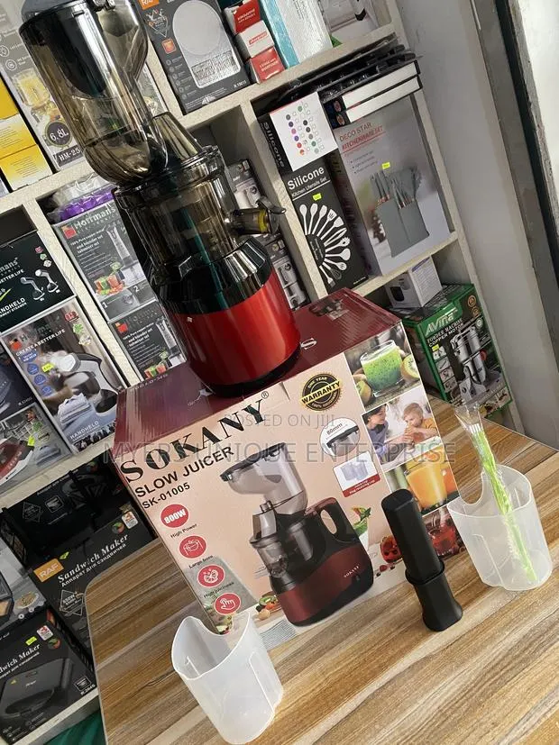 Sokany Electric Slow Juicer Machine - 800W High Power · Photo 1