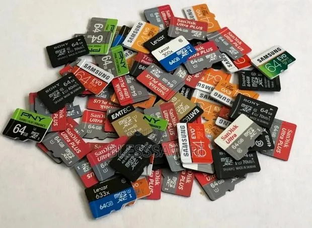 Lexar, Samsung, Kioxia, Sony, Sandisk, 64gb Memory Card From Usa · Photo 1