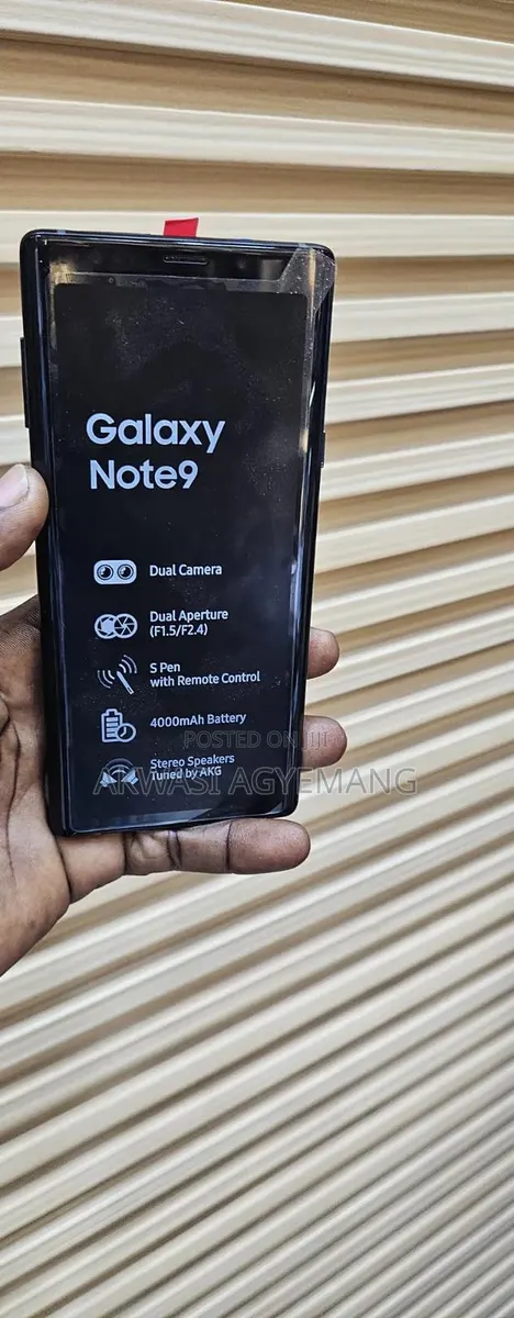 New Samsung Galaxy Note 9 128 GB Black · Photo 1