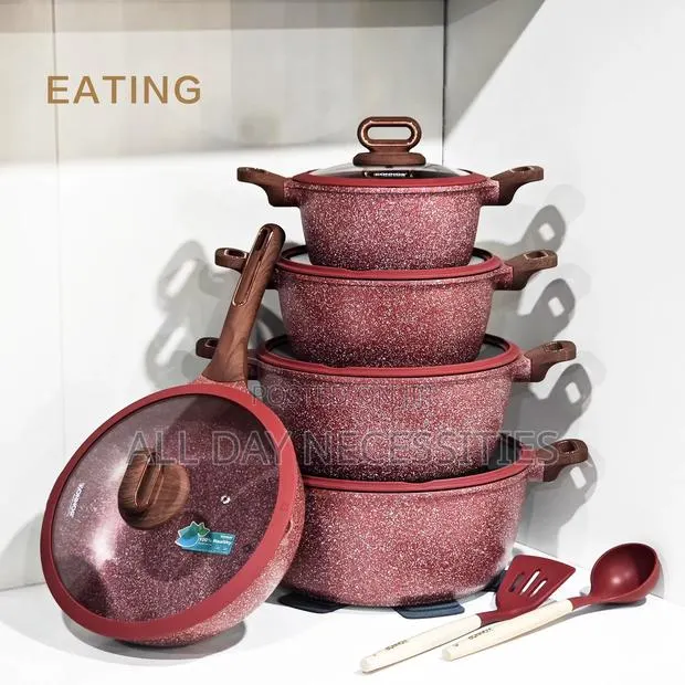 Donnor Granite Nonstick Cookware With Ladles · Photo 1