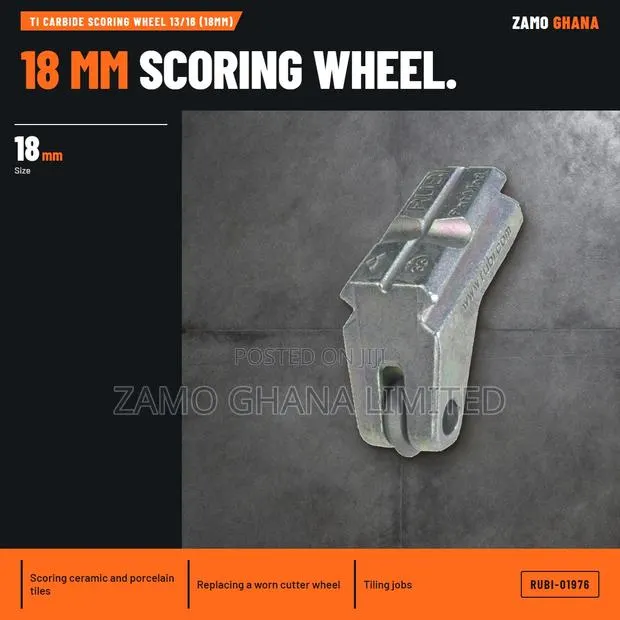 Ti Carbide Scoring Wheel 13/16 (18Mm) - RUBI-01976 · Photo 1