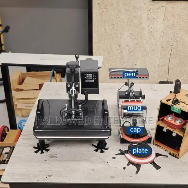 Special Edition 5in1 Combo Heat Press Machine With 6in1 Pen Press · Photo 3