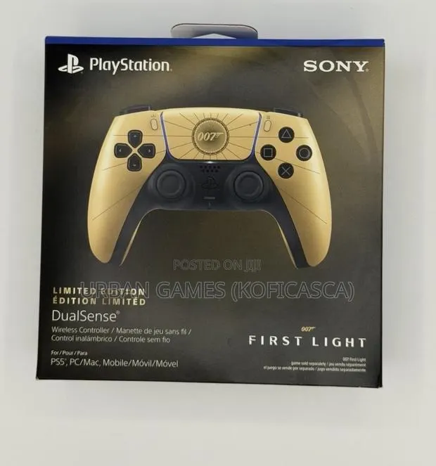 Sealed PS5 DualSense Controller - 007 First Light Limited Edition · Photo 1