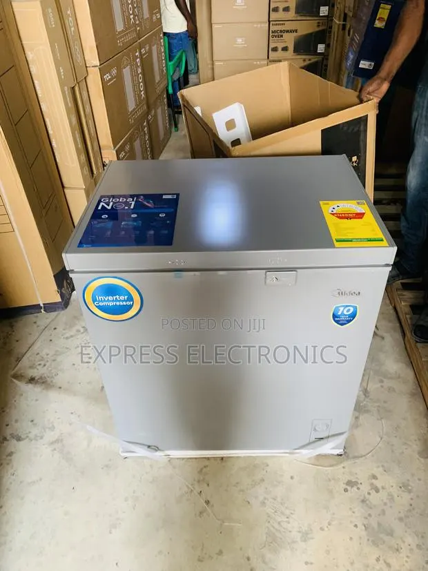 Call and Order 198l Chest Freezer Single Door Midea · Photo 1