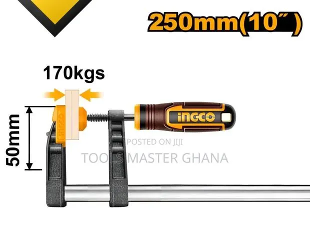 F Clamp With Plastic Handle - Hfc020503 · Photo 1
