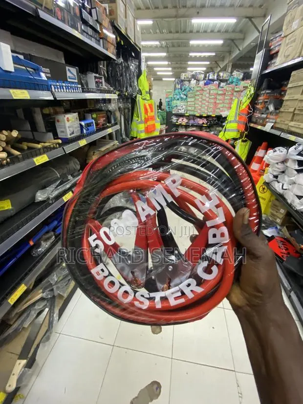 Jumping cable.for Connecting Car Batteries · Photo 1