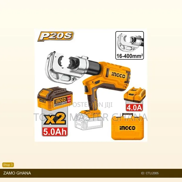Cordless Hydraulic Crimping - Ctli2005 · Photo 1