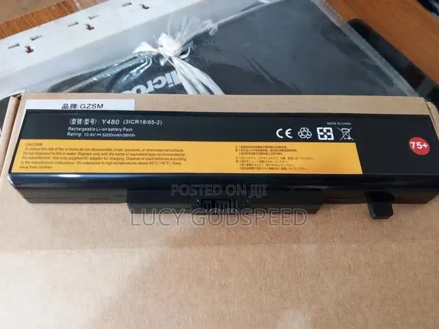 L11s6y01 Laptop Battery for Lenovo Ideapad Y480 · Photo 1