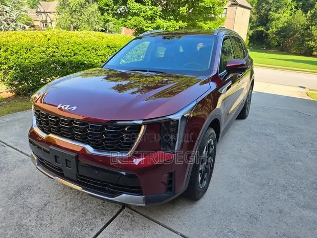 Kia Sorento 2025 Burgundy · Photo 1